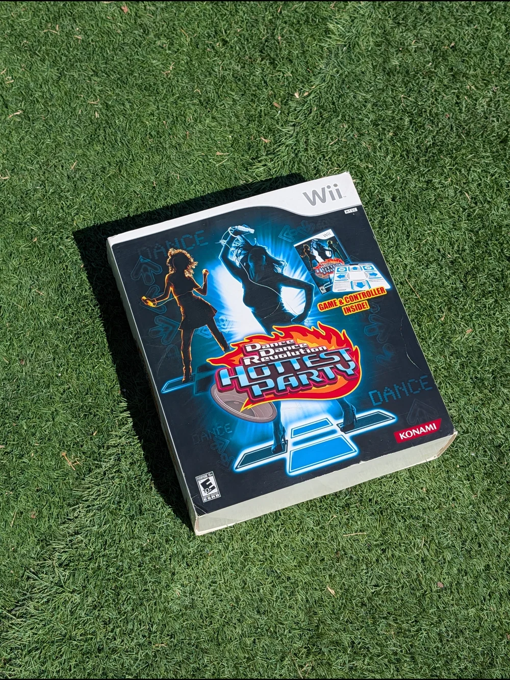 Dance Dance Revolution DDR Hottest Party Nintendo Wii Bundle - CIB Complete VGC